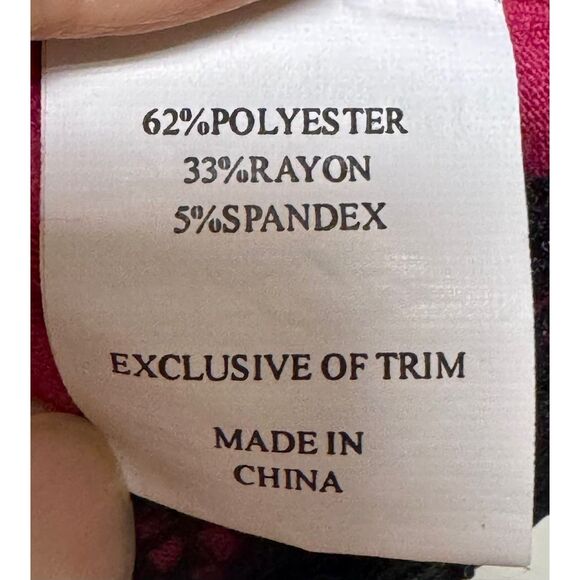 TART INTIMATES Fuchsia Cami PJ Set with Black Lace Trim, Sz S - Picture 11 of 11